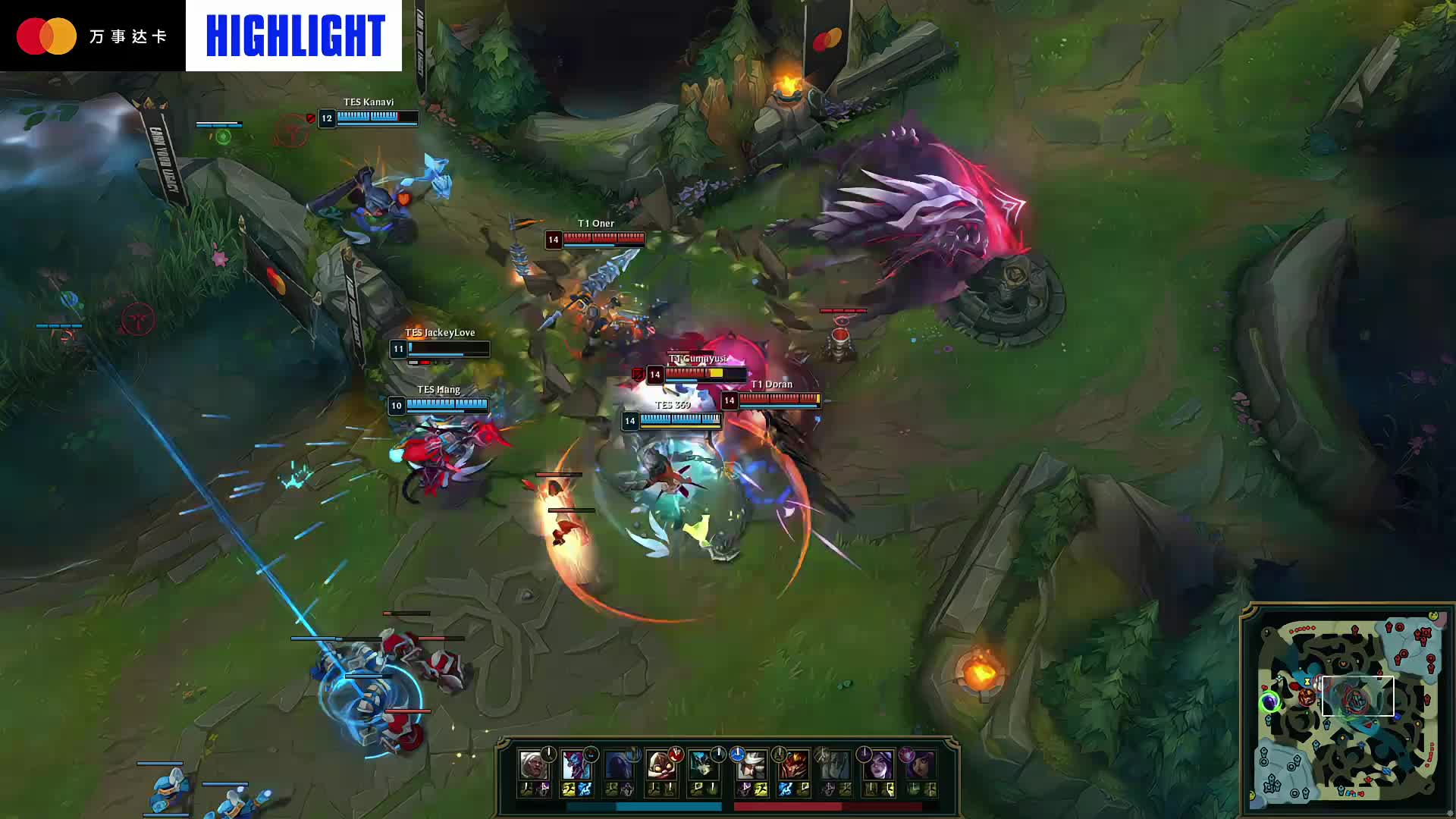 Ruler女枪伤害拉满狂扫不止 Kanavi茂凯逮捕Rookie JDG拿赛点